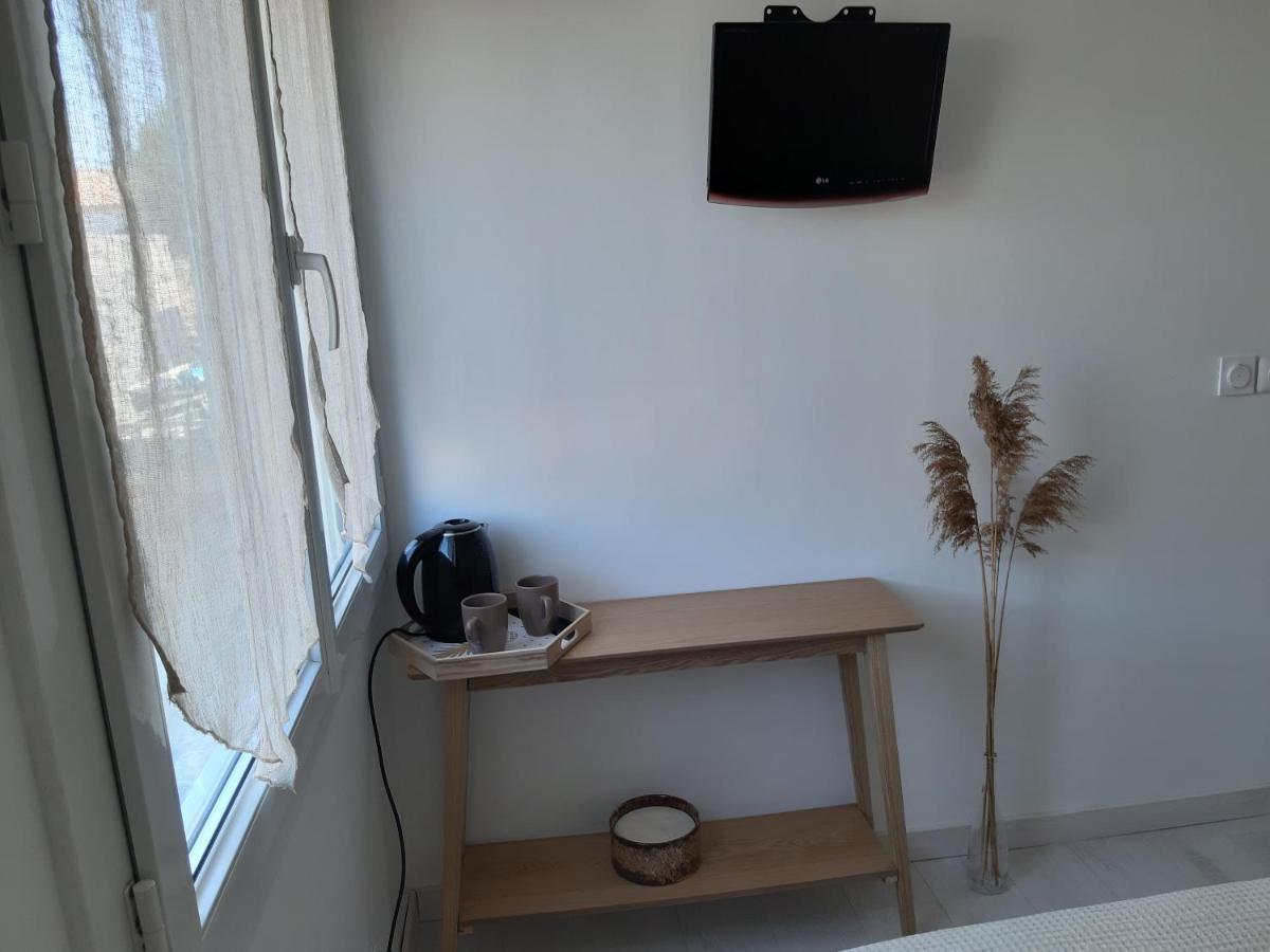 La Casita Serignanaise - Apt T2 - Clim - Jardin Bed and Breakfast Buitenkant foto